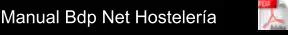 Manual Bdp Net Hostelería